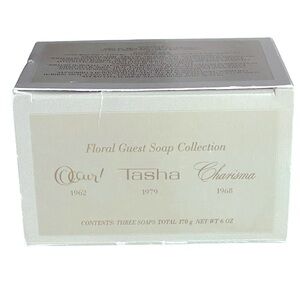 AVON Soap Floral Occur Tasha Charisma Guest Collection Vintage